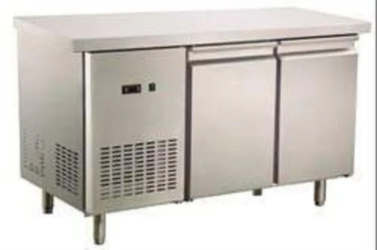2 Door Under Counter Chiller Metal