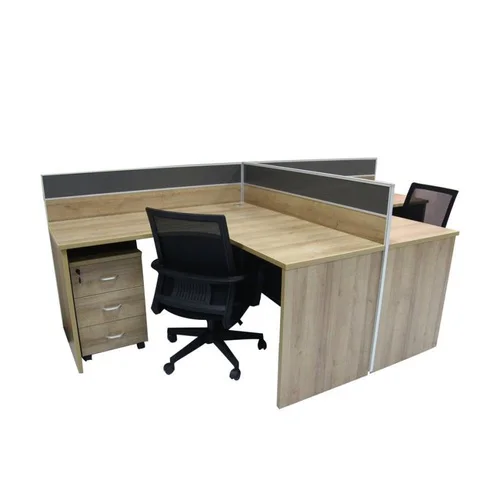 2 Seater Plywood Office Workstation