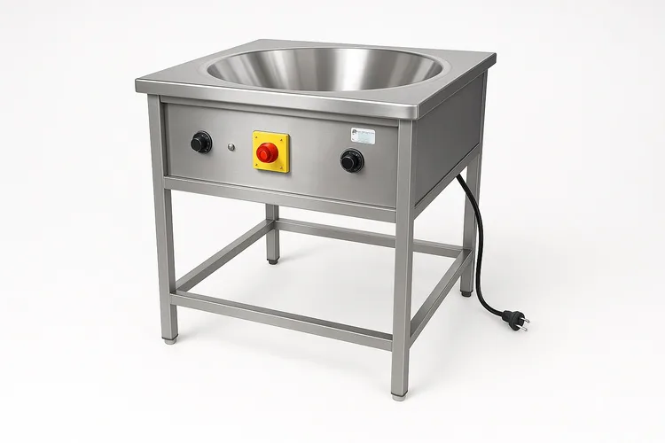 20 Liter Induction Kadai Machine