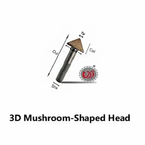 25mm 2 Flute Mushroom Engraving Tool