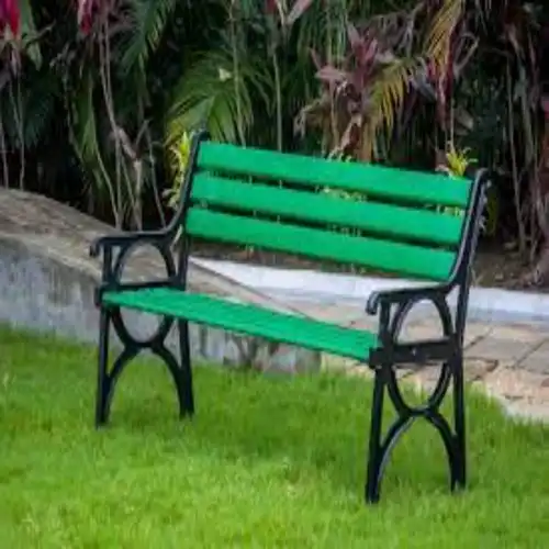 3 Seater Iron Outdoor Garden Bench