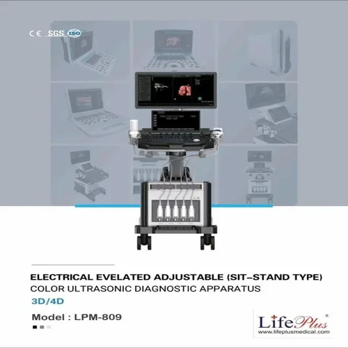 3D/4D Color Doppler Trolley Machine LPM 809