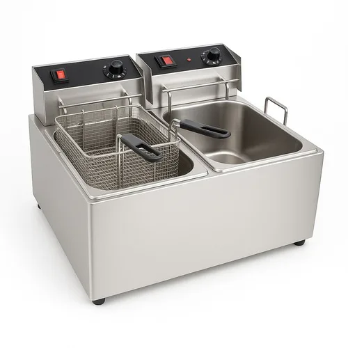 3kW Dual Deep Fat Fryer