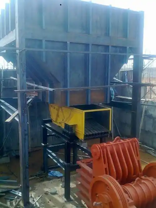 3KW Free Flow Grizzly Feeder Machine