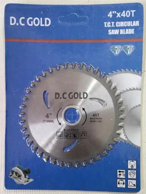 4 Inch TCT Wood Cutting Blade 40 Tooth