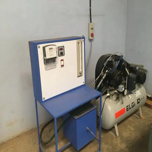 5 HP Air Compressor Test Rig for College Lab