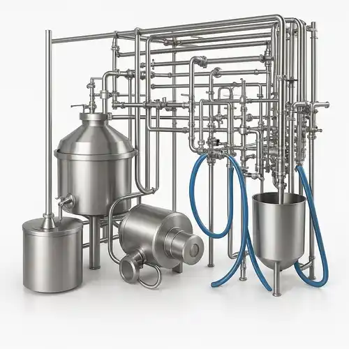 500 L Automatic Milk Pasteurizer Plant