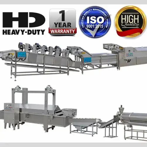 50hz Stainless Steel Chips Manufacturing Plant Machine