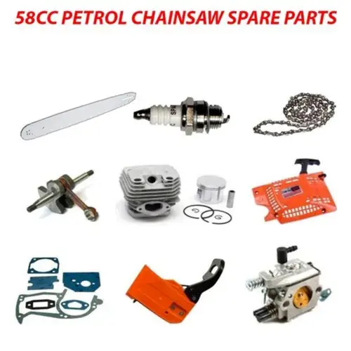58cc Petrol Chainsaw Spare Parts