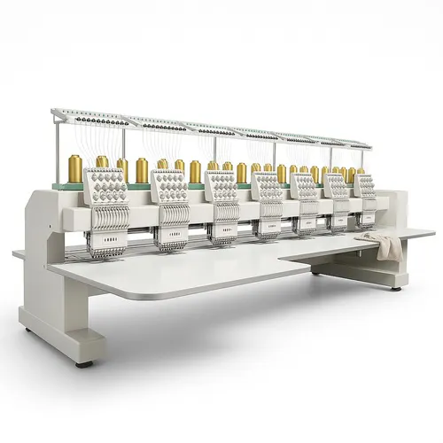 6 Needle Computerized Embroidery Machinery