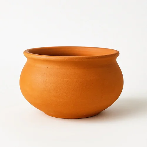 750ml Paint Coated Clay Biryani Pot