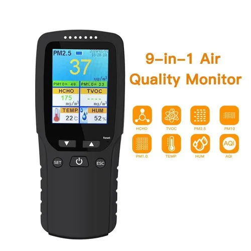 9-in-1 Laboratory Air Quality Meter