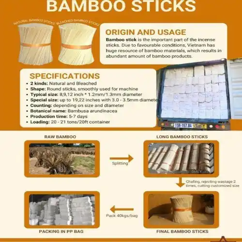 AAA Grade Bamboo Sticks