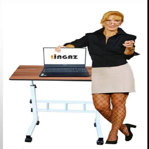 Adjustable Height Table - Plain Colors