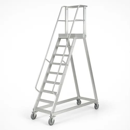 Aiuminium Industrial Step Ladder