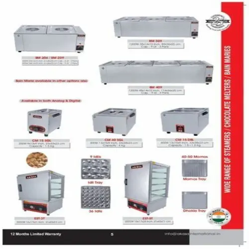 Akasa Commercial Food Steaming Equipment