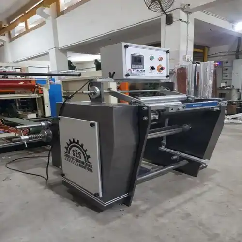 Aluminium Foil Rewinder Machine