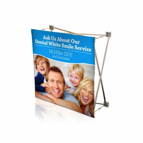Aluminium Pop-Up Banner Display, 80x200cm