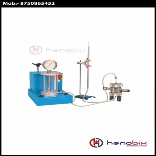 Analog Mild Steel Rock Permeability Test Machine