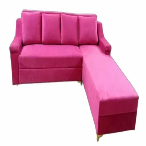 Antique Wooden Frame Fabric Sofa Set