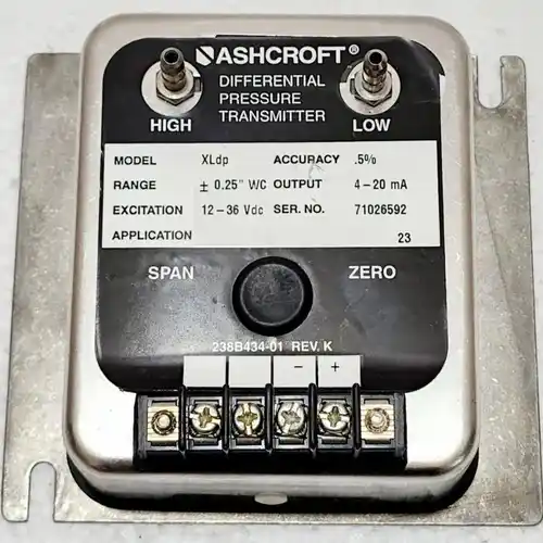 Ashcroft Diffraction Pressure Gauge