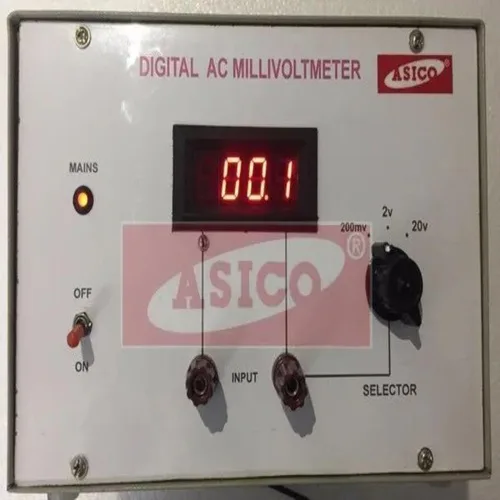 ASICO Laboratory Digital Milli Voltmeter AE 493
