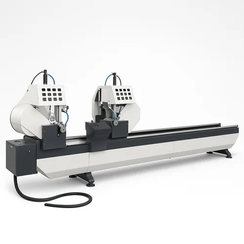Atlas Mild Steel Automatic Aluminum UPVC Door Cutting Machine, Industrial