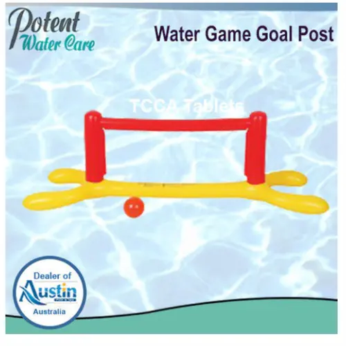 Austin Yellow Red Water Game Goal Post