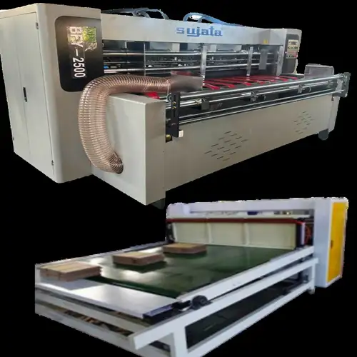 Auto Feeding Slitter Scorer with Stacker Machine