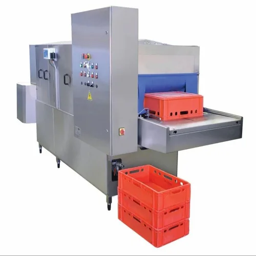 Automated Crate Cleaning Machine
