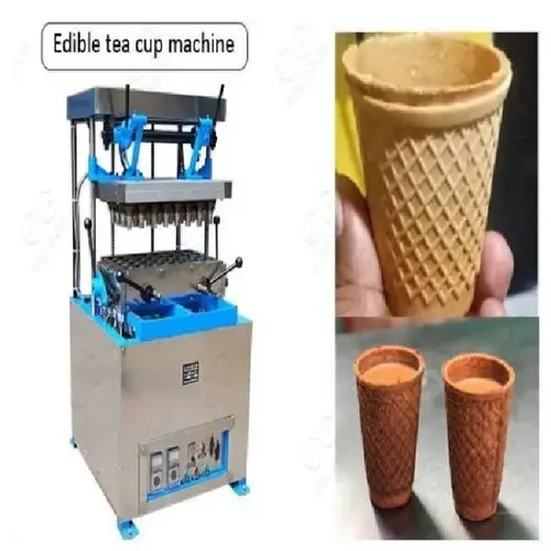 Automated Edible Tea Cup Creation Machine