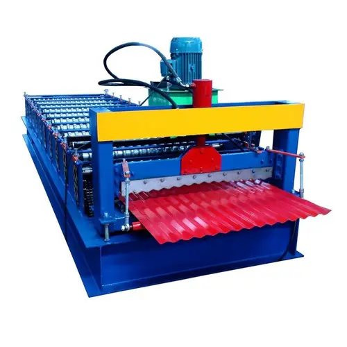 Automatic 4kW Roofing Sheet Fabrication Machine