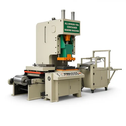 Automatic Aluminium Foil Container Machine