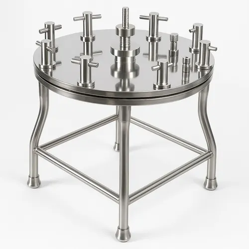 Automatic Silver Industrial Filter Holder