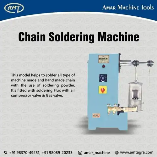 Automatic SS Chain Soldering Machine