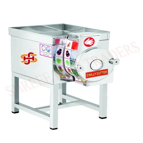 Automatic Stainless Steel Chilly Cutter