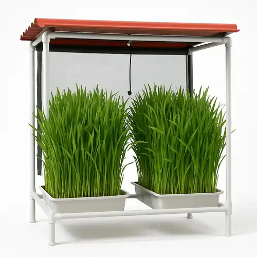 Automatic UPVC Hydroponic Fodder Machine - HFM005