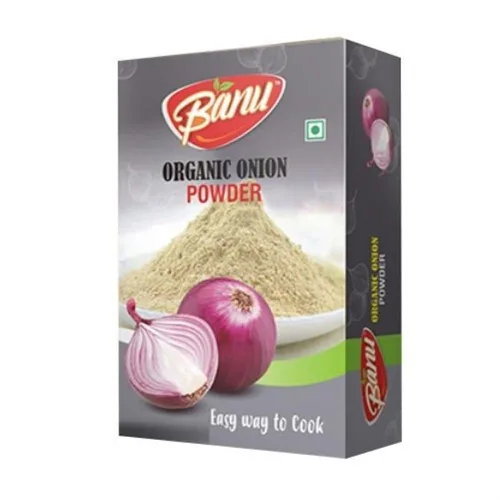 Banu Dehydrated Onion Dust, Box Packaging