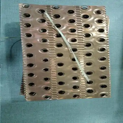 Bare Copper Fin Punching