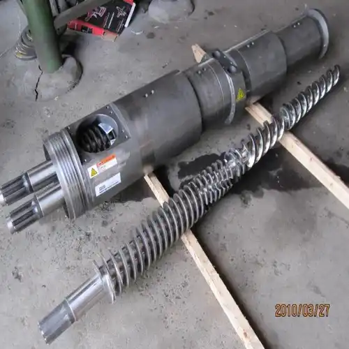 Bimetallic Conical Twin Screw Barrel for PVC Pipe Plant