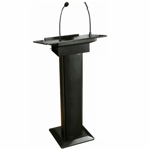 Black Audio Podium for Education