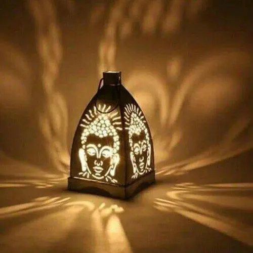 Black Iron Decorative T-light Holder