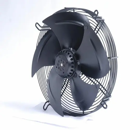 Black Metal Axial Flow Fan