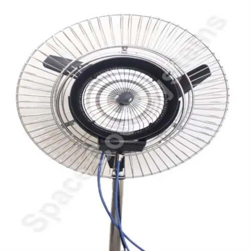 Black Plastic Air Cooling Mist Plates