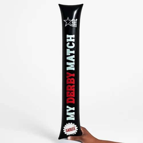 Black Vinyl PE/PVC Advertising Cheer Stick