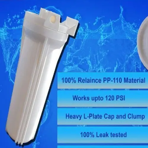 Blue Activated Carbon Clamp Housing