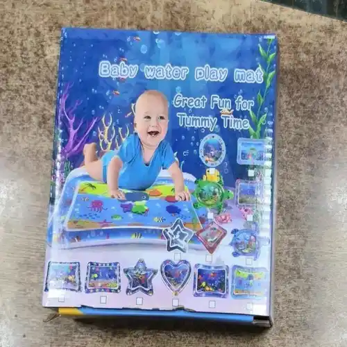 Blue Baby Water Mat