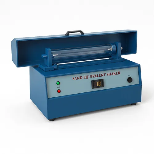 Blue Motorized Sand Equivalent Shaker Set