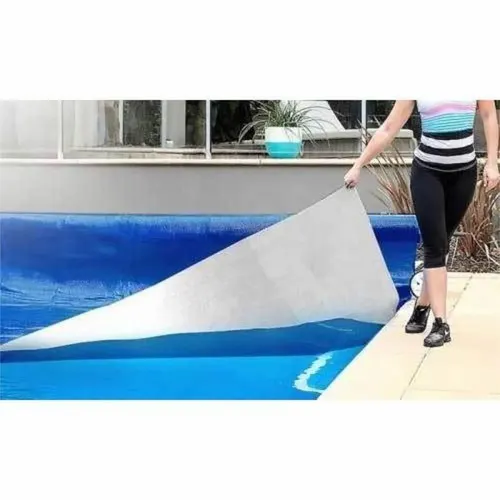 Blue Polyethylene Pool Cover