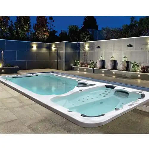 Blue Residential FRP Jacuzzi Pool